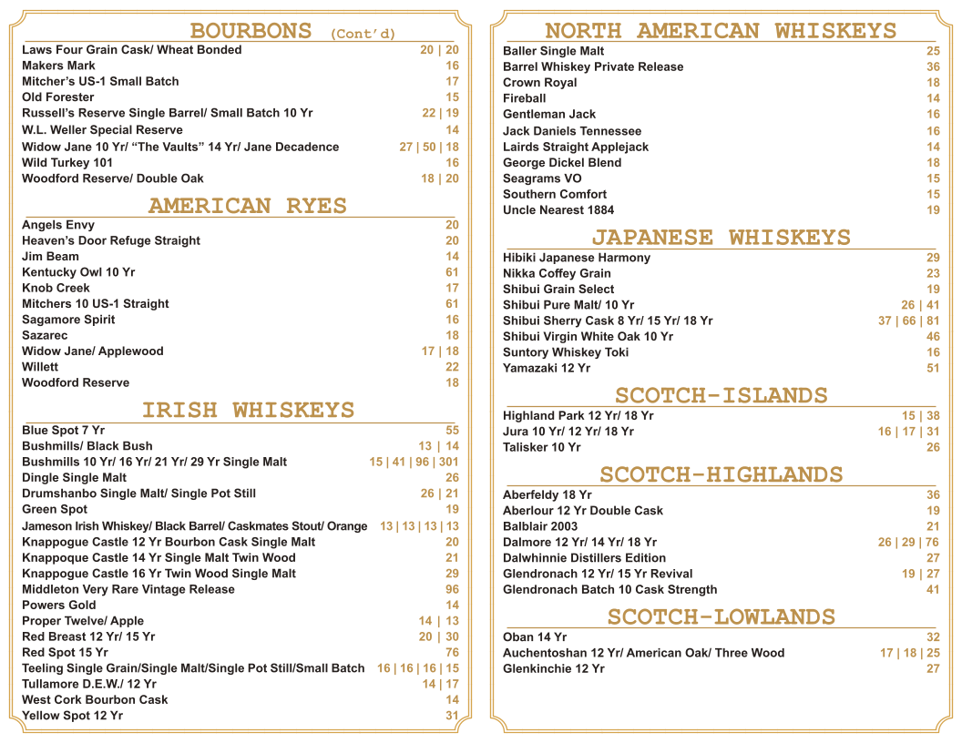 Mustang Harry's Menu - Image 5